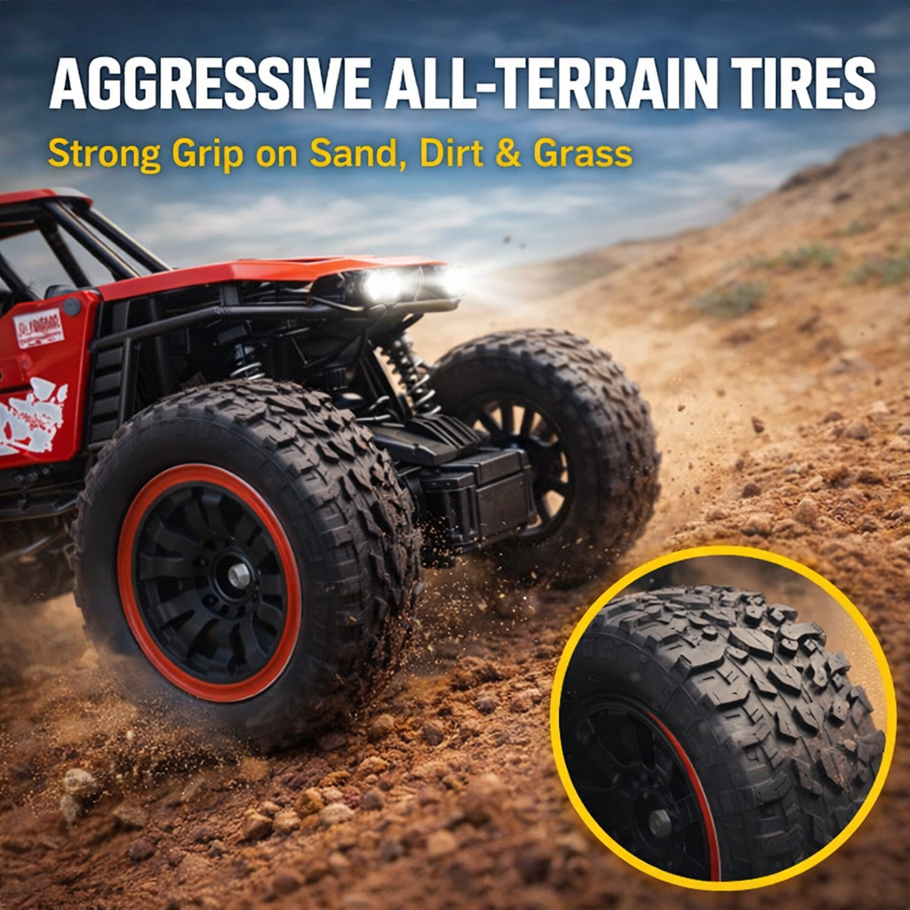 Rock crawler RC car large anti skid offroad tires