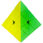 Hello Toys pyramid cube pyraminx puzzle smooth turning brain teaser