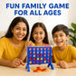 Hello Toys Plot 4 Game for Kids & Family – Classic 4 in a Row Strategy Board Game with Colorful Coins | Indoor Outdoor Educational Fun Toy