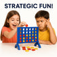 Hello Toys Plot 4 Game for Kids & Family – Classic 4 in a Row Strategy Board Game with Colorful Coins | Indoor Outdoor Educational Fun Toy
