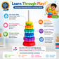 Montessori Gear Toy for Toddlers – Rotating Stacking Learning Toy (18+ Months)