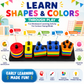 Montessori Shape Sorting Peg Board Learning Toy for Kids | Shapes, Colors & Counting Educational Toy