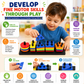 Montessori Shape Sorting Peg Board Learning Toy for Kids | Shapes, Colors & Counting Educational Toy