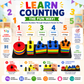 Montessori Shape Sorting Peg Board Learning Toy for Kids | Shapes, Colors & Counting Educational Toy