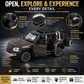 1:32 Diecast Defender SUV Model Car Openable Hood, Doors & Boot, Brown
