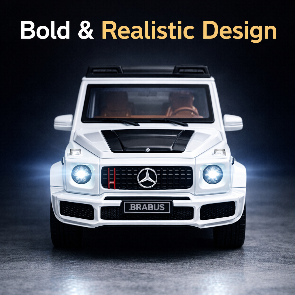 1:32 Diecast White G Wagon Model Car