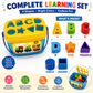 Hello Toys Shape Sorting Learning Toy for Kids | Educational Montessori Shape Sorter | Color & Shape Recognition Toy | Fine Motor Skill Development | Age 3+