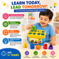 Hello Toys Shape Sorting Learning Toy for Kids | Educational Montessori Shape Sorter | Color & Shape Recognition Toy | Fine Motor Skill Development | Age 3+