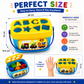 Hello Toys Shape Sorting Learning Toy for Kids | Educational Montessori Shape Sorter | Color & Shape Recognition Toy | Fine Motor Skill Development | Age 3+