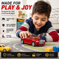 Hello Toys 1:32 Cullinan Die Cast Model Car for Kids, Pull Back Toy Car with Light & Sound, Openable Doors, Hood & Trunk, Metal Collectible SUV, Red