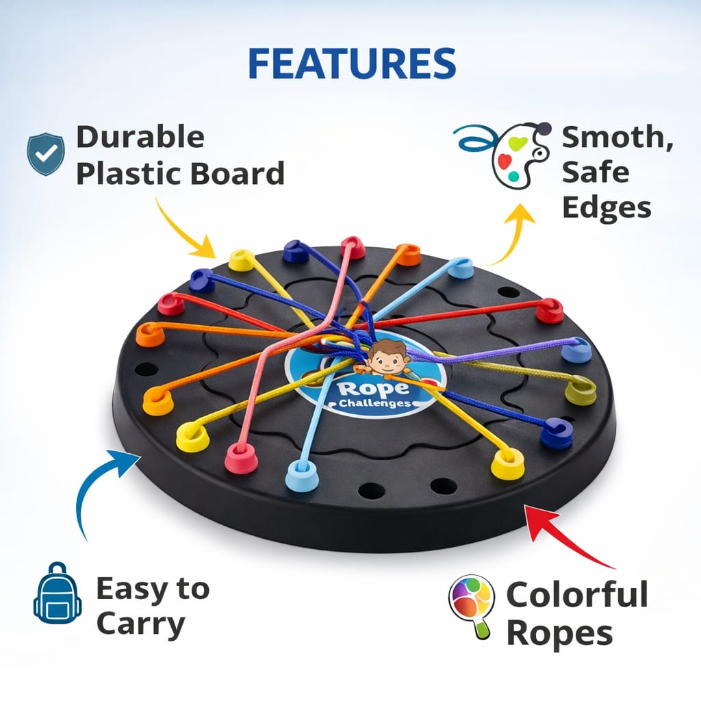 Hello Toys Rope Challenge Puzzle Game – Brain Teaser