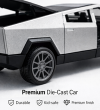 Hello Toys 1 32 diecast cybertruck model car with light and sound