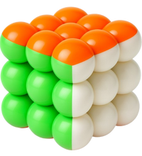 Hello Toys 3x3 bubble cube puzzle smooth turning brain teaser toy