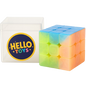 Hello Toys 3x3 jelly cube puzzle with smooth turning colorful design