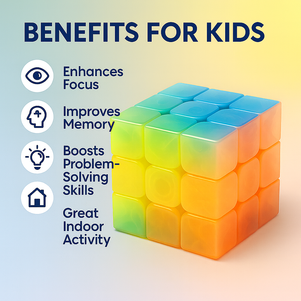 3x3 jelly cube puzzle Benefits for kids