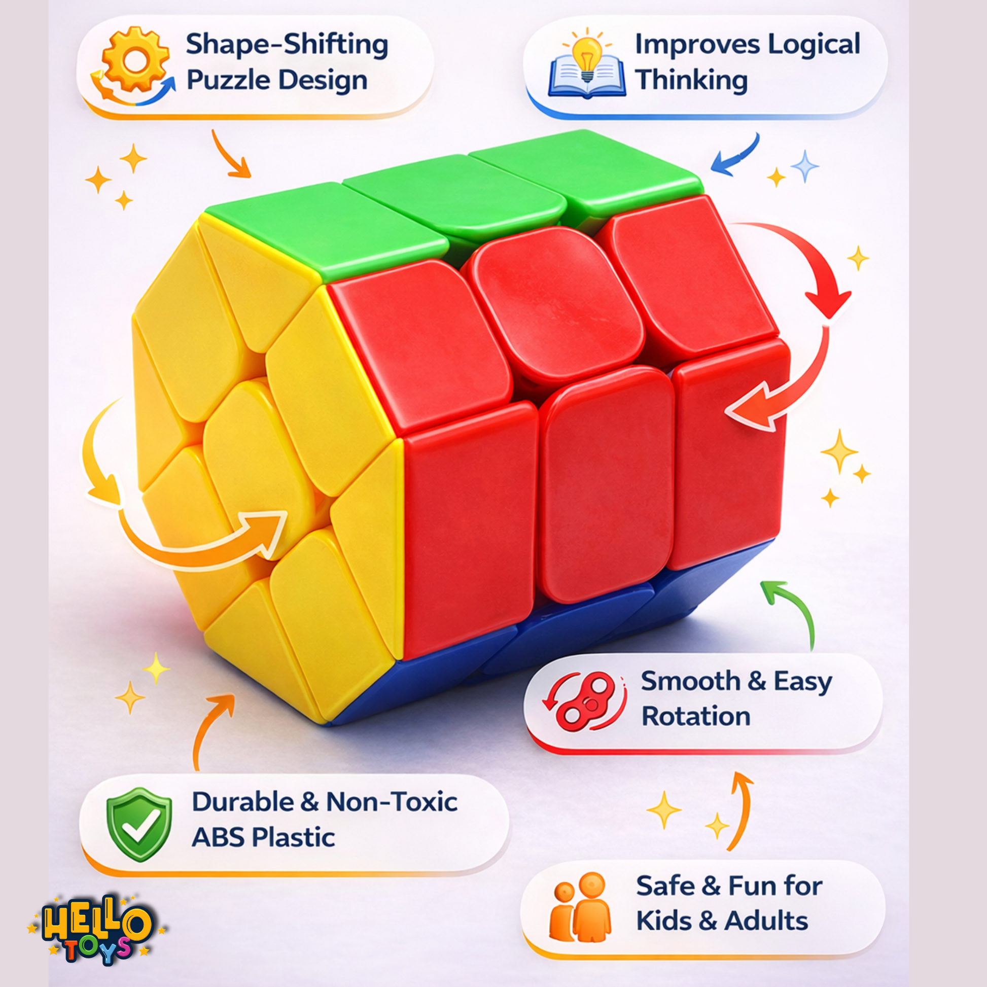 Barrel cube puzzle cylindrical shape speed cube benefits