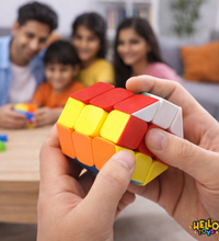 Hello Toys barrel cube scrambled shape mod brain teaser