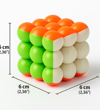 3x3 bubble cube puzzle dimension
