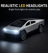 Cybertruck diecast toy car with light and sound effects