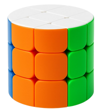 Cylindrical cube puzzle shape mod 3x3 speed cube