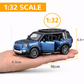1 32 diecast Defender car with openable doors and hood