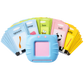 Kids educational flash card reader talking learning toy with flash cards