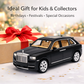 Luxury SUV diecast model car gift toy with sticker and thank you card