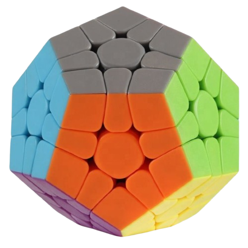 Hello Toys Megaminx magic cube stickerless speed puzzle 12 sided brain teaser