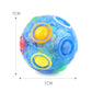 7cm magic rainbow puzzle ball size reference image