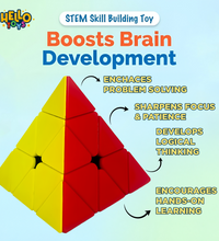 Pyramid cube educational brain development toy