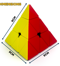 hello toys pyramid cube pyraminx puzzle dimensions