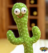 Talking dancing cactus toy singing and repeating voice