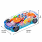 Transparent gear car toy for kids dimensions