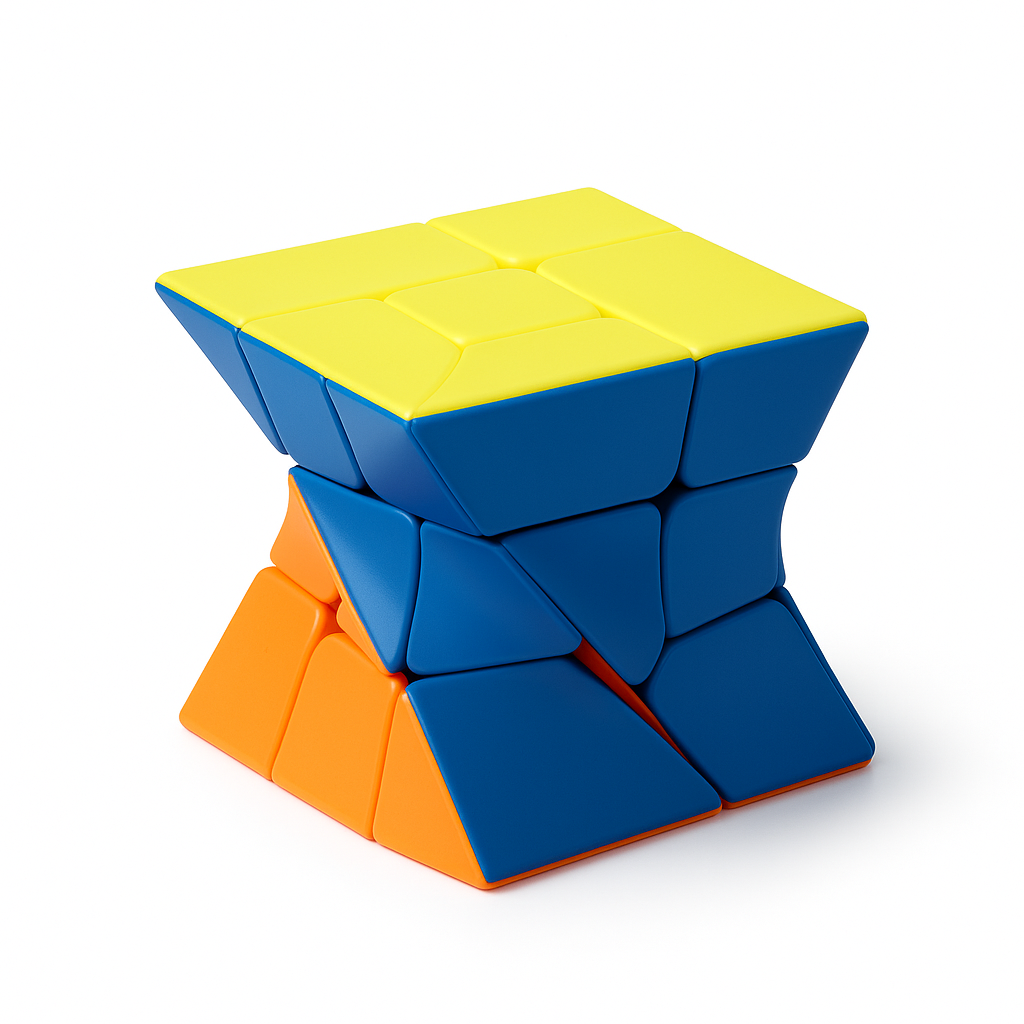 Hello Toys Twister Cube shape shifting speed puzzle multicolor brain teaser