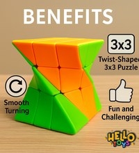 Hello Toys shape shifting twister cube in twisted form Benefits