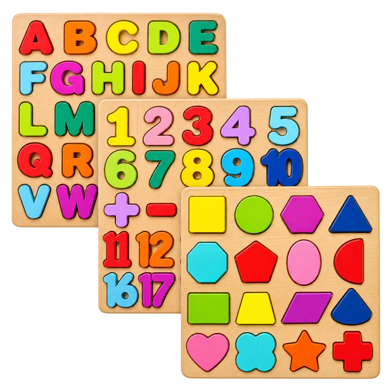 Wooden-Learning-Puzzle-Boards-3-in-1