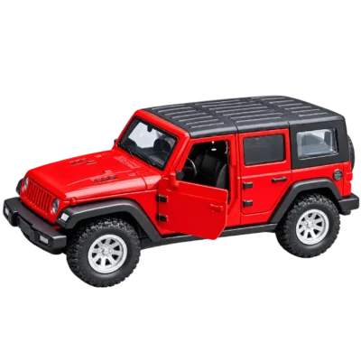 Jeep-Wrangler-Diecast-Red