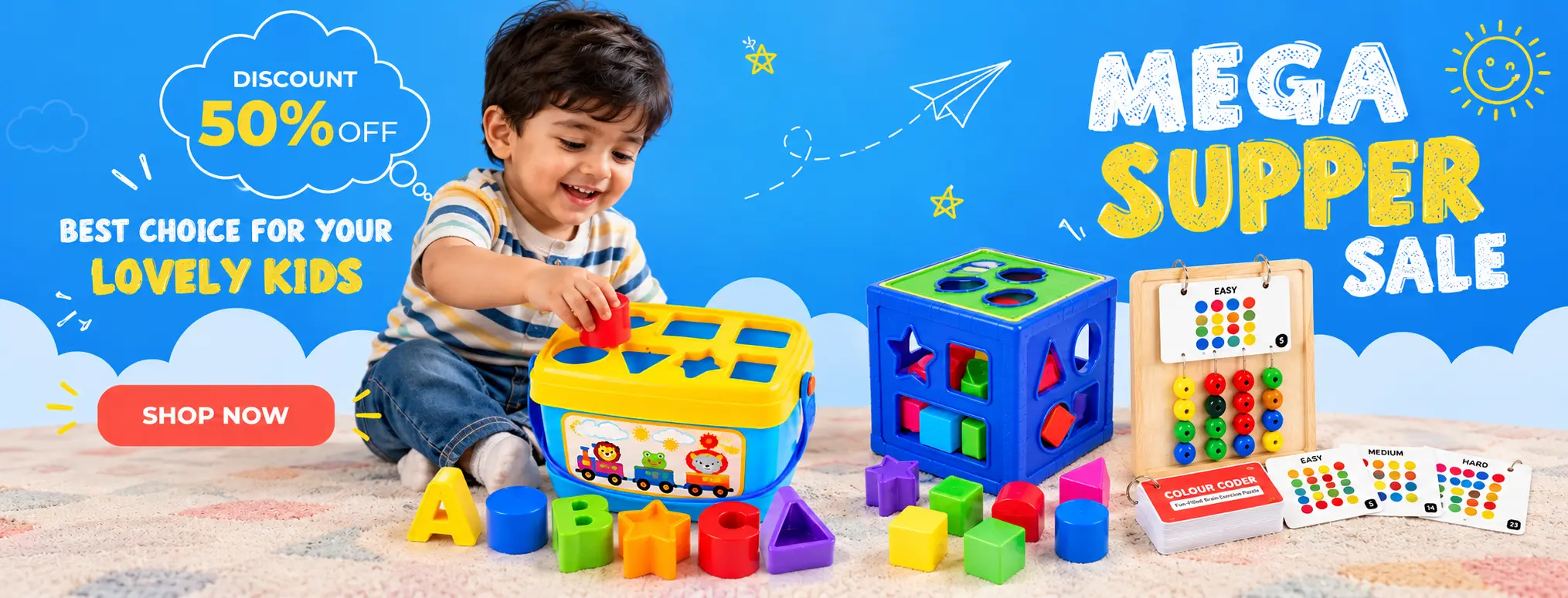 Toddler Toy Banner